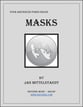 Masks piano sheet music cover